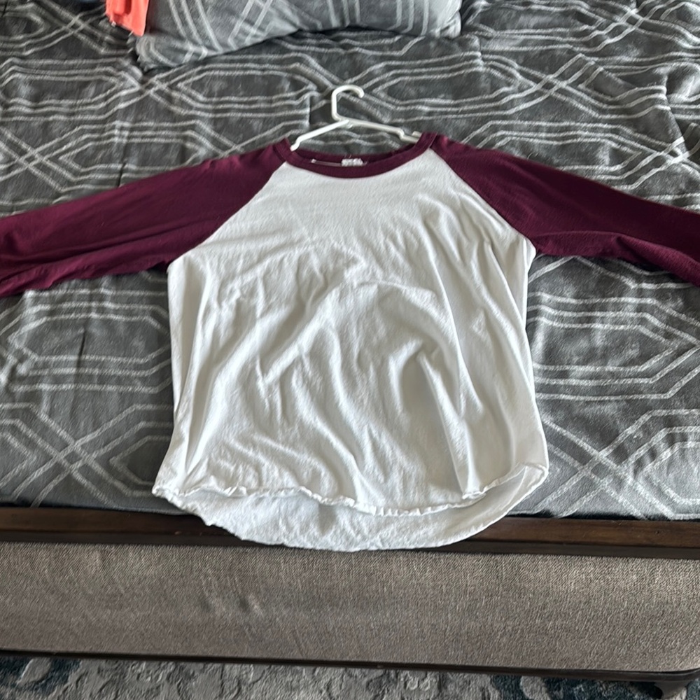 Oday Shakar Red and White Jersey Shirt